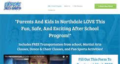 Desktop Screenshot of northdaleafterschool.com